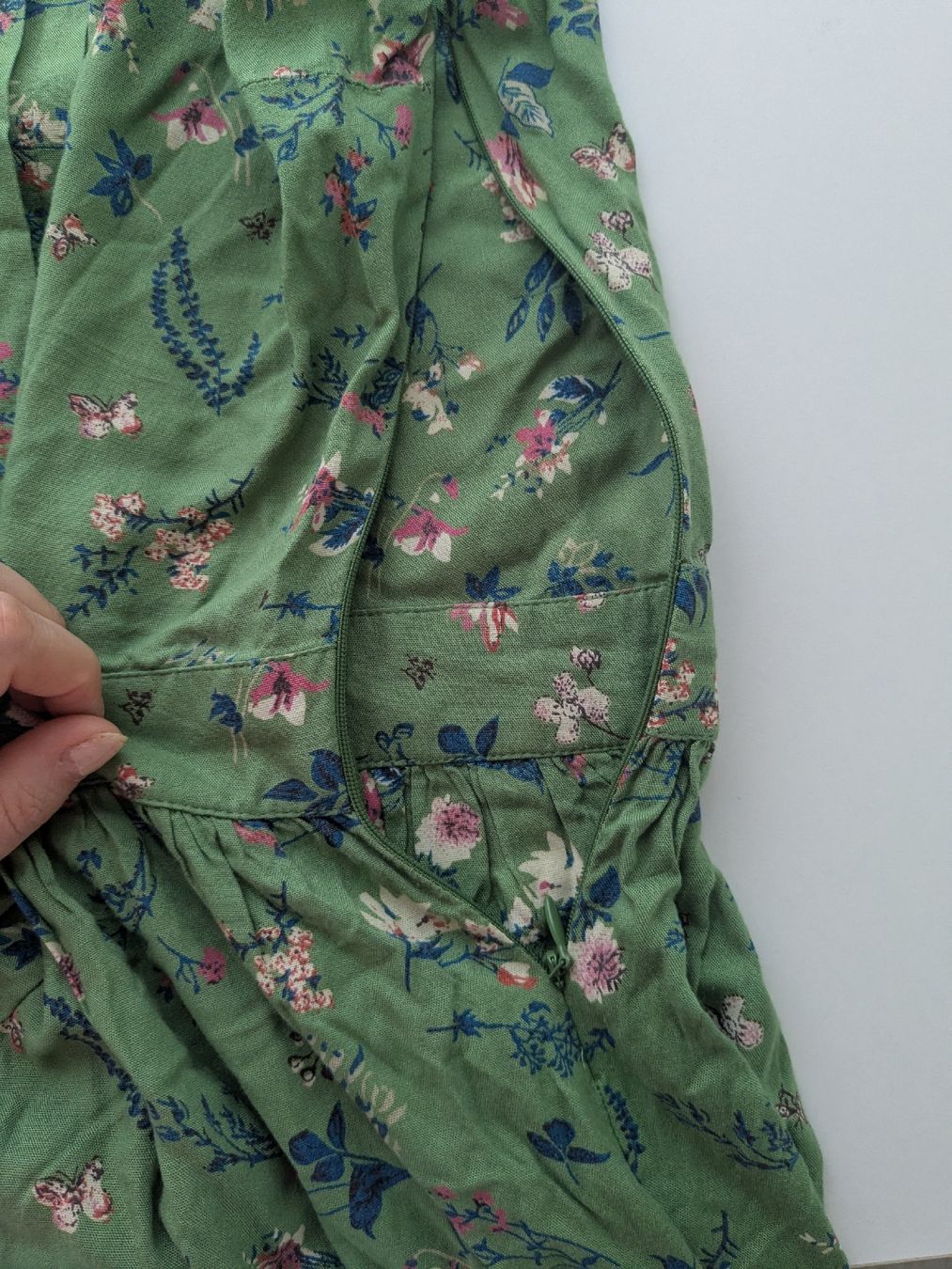 Kleider: Kleid Blumenmuster  A-Linie Grösse M – Gebraucht aus Rorschach von olg_5qq2 3