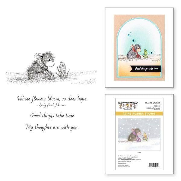 Stempel: Stempelset House Mouse "Wishing for Spring" von Spellbinders – Neu und originalverpackt aus Kirchberg BE von Smartie5