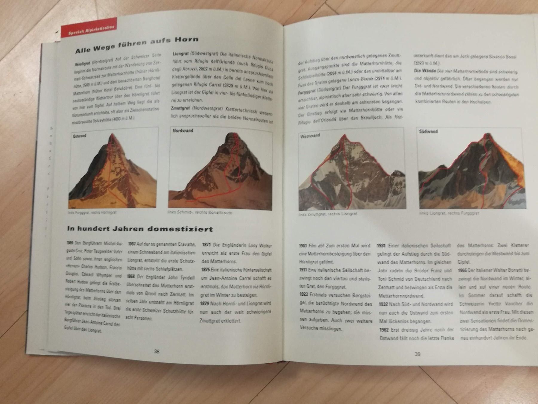 Libri: Buch; Matterhorn, eine Besichtigung – Usato da Pfäffikon ZH venduto da doerfli7 5