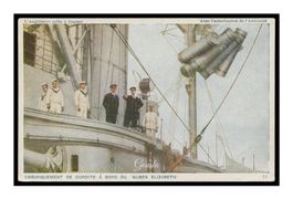 CUIRASSÉ QUEEN ELISABETH - 1940-1943 "Embarquement"