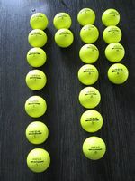 Balles de golf Inesis jaunes 20 balles