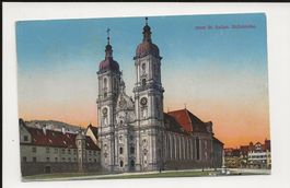 AK 1932 St. Gallen Stiftskirche