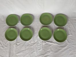 Rössler assiette dessert vert Dessertteller grün Rössler 
