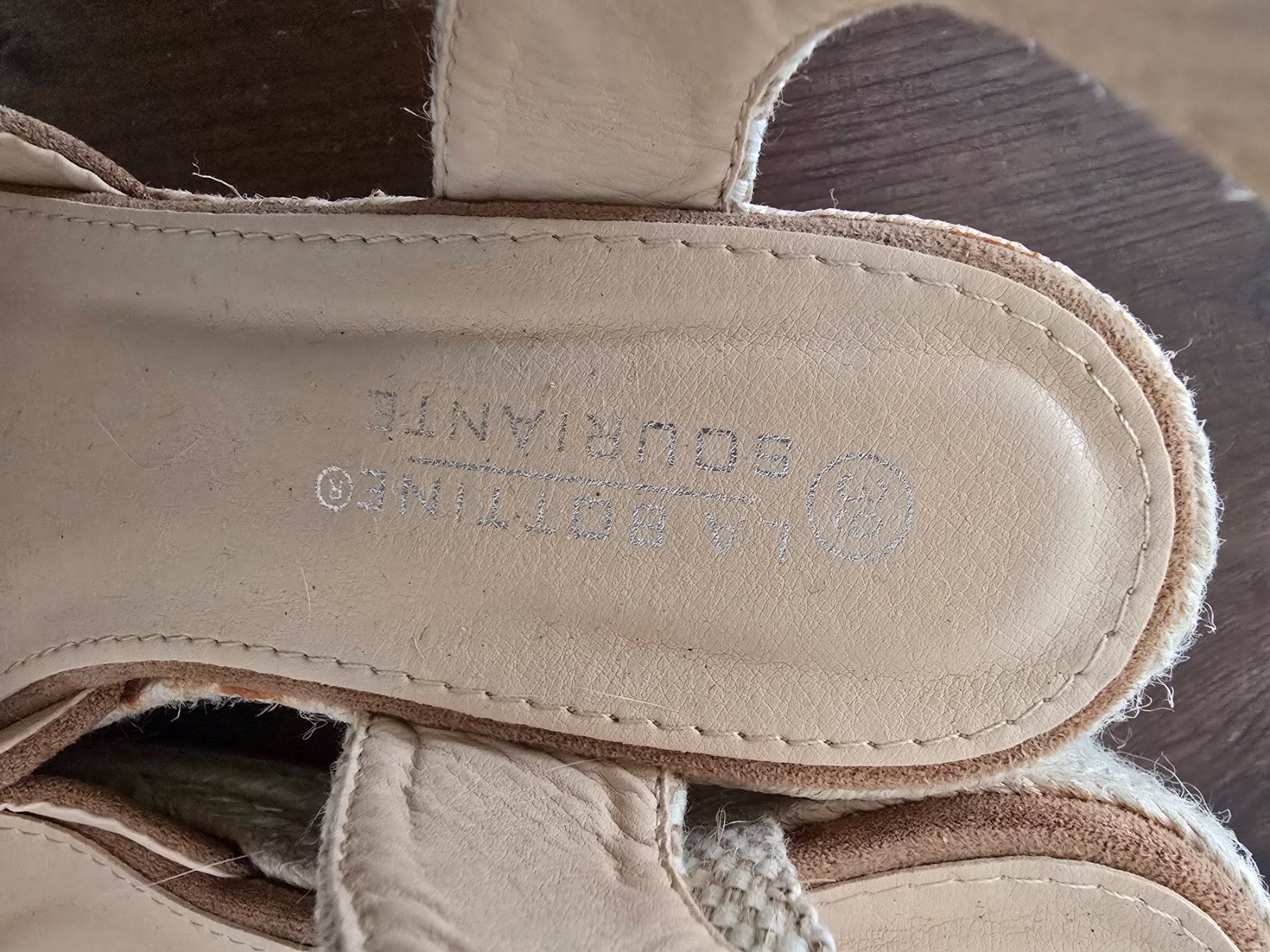 Damenschuhe: Espadrilles compensées 39 – Neu (gemäss Beschreibung) aus La Neuveville von Diamise 5