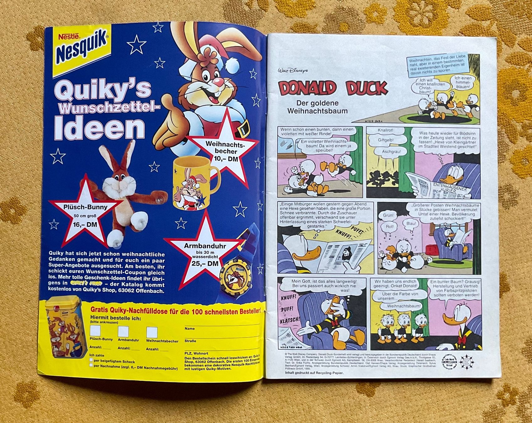 Comics: Donald Duck Sonderheft Nr 140 von 1995 – Gebraucht aus Endingen von nathan05 1