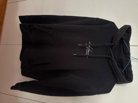 Sweatshirt à capuche noir Hollister taille XS bon état