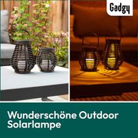 Solarlampen für außen Garten - 2er Set