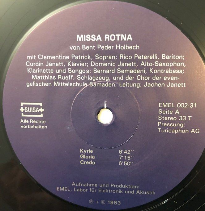 Dischi in vinile: Missa Rotna / Beat Messe (LP) – Usato da Grüningen venduto da azulgrisvinyl 2