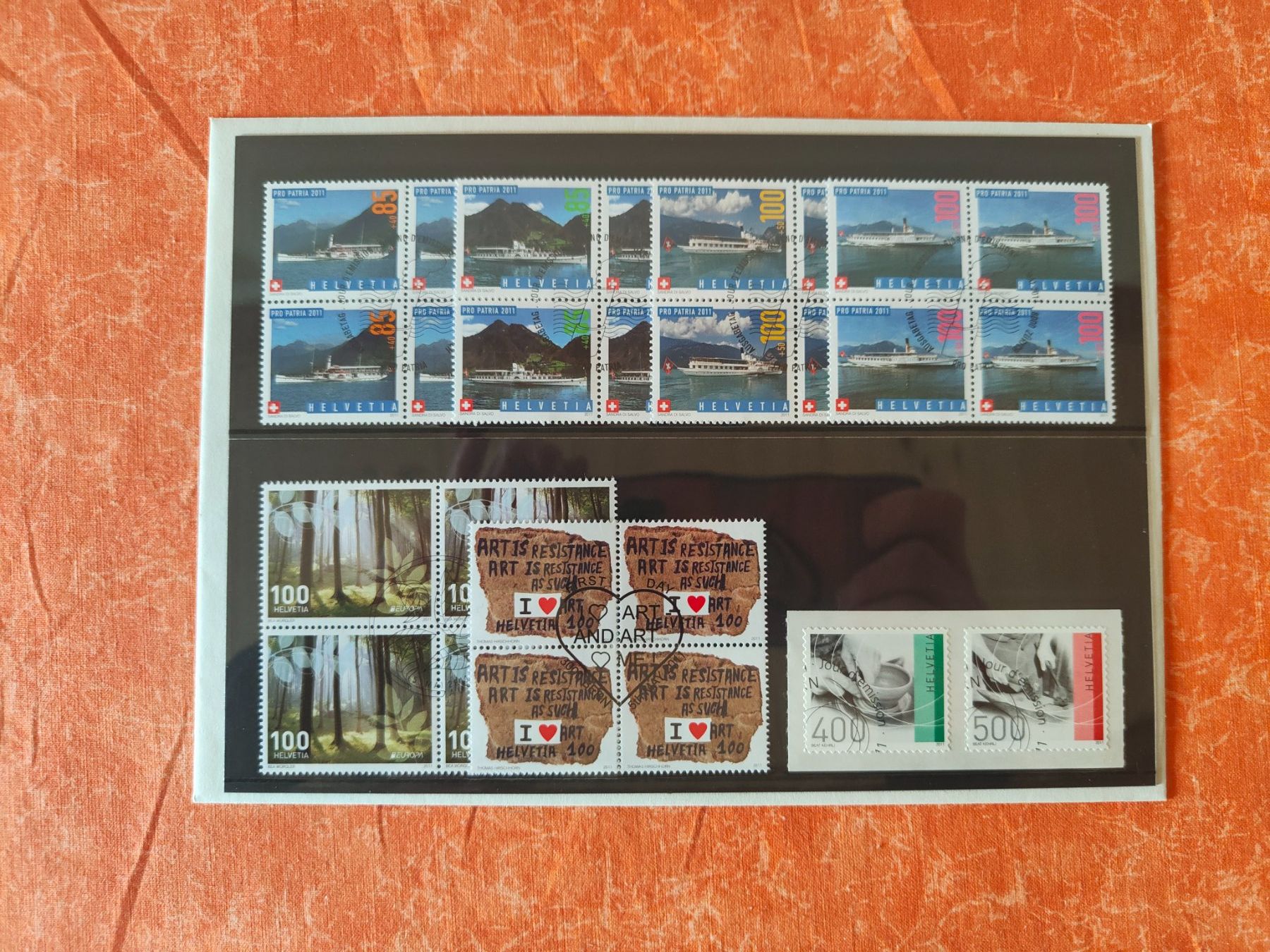 Tutti i francobolli: Timbres 2011 blocs de 4 oblitérés – Nuovo e nell'imballaggio originale da Gryon venduto da Jessicaj87 3