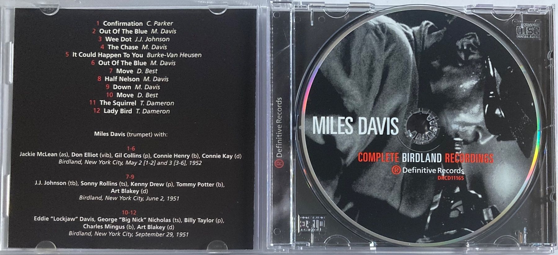 CD: MILES DAVIS - COMPLETE BIRDLAND RECORDINGS – Usato da Poliez-Pittet venduto da Newtown-Records 2