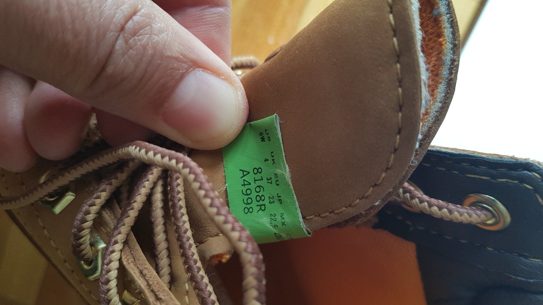 Timberland Scarpe da donna: Timberland Alburn 6 Inch Wp Boot Wheat, Taille 37 – Usato da Crans-Montana venduto da san_ska 5