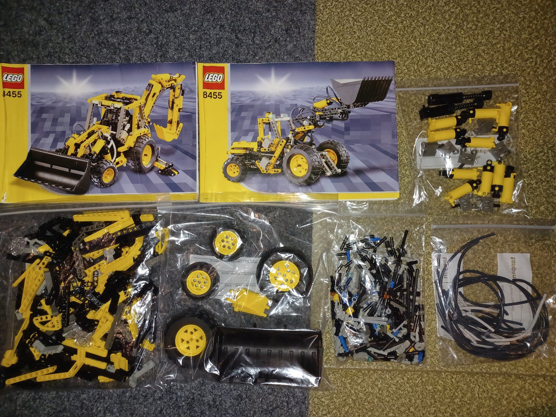 Lego Kit di costruzioni: Lego Technic 8455 Pneubagger / Backhoe Loader 2 – Usato da Linthal venduto da Luther 4