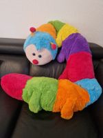 Peluche chenille multicolore environ 230cm de long enfant