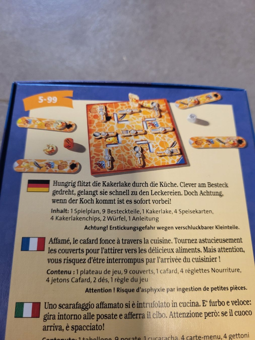 Ravensburger Giochi: La Cucaracha 🎲 – Nuovo (secondo la descrizione) da Biel/Bienne venduto da Aare5 2