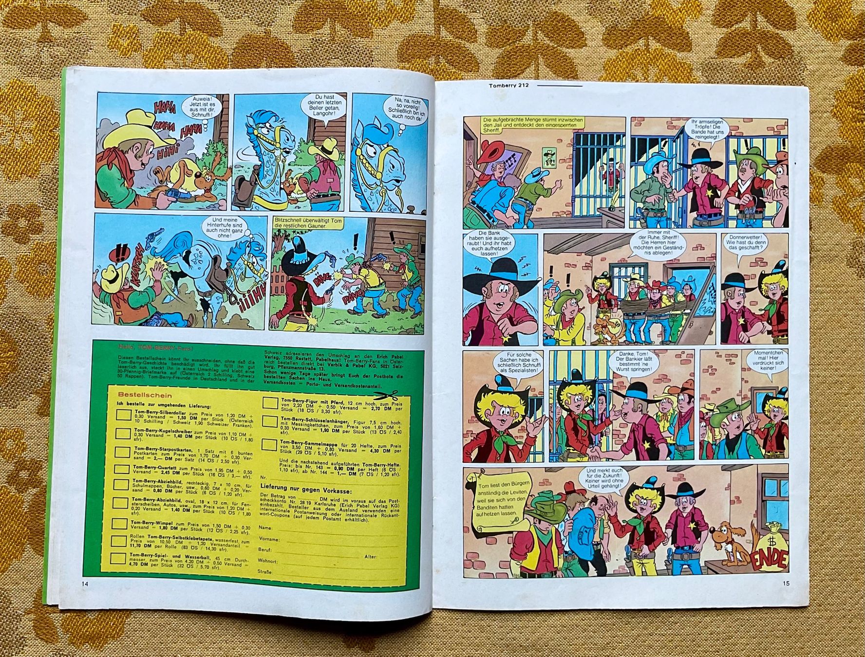 Fumetti: Tom Berry Heft Nr 212 von 1972 – Usato da Endingen venduto da nathan05 4