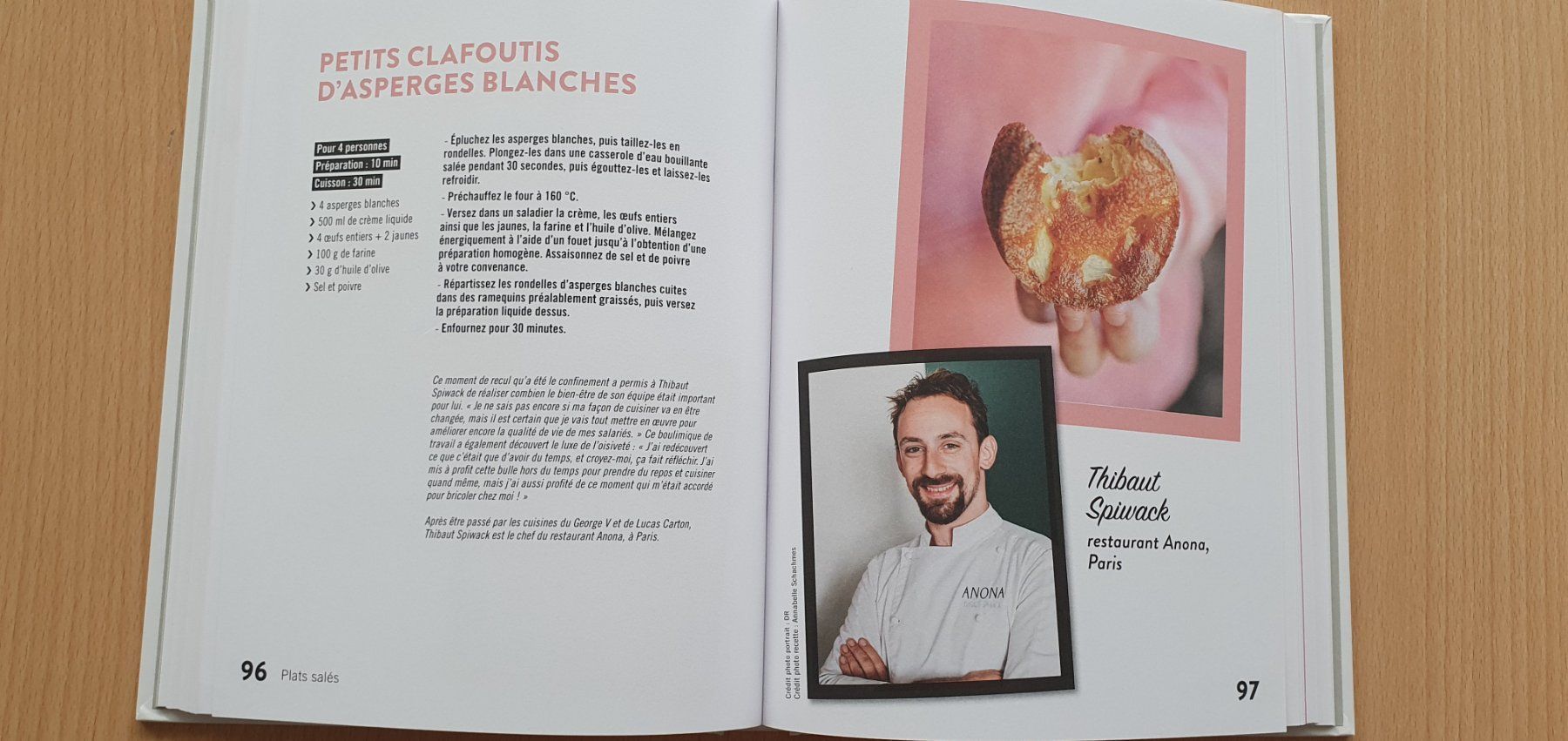 Bücher: Livre recettes "Plats de chefs" à la maison – Neu (gemäss Beschreibung) aus Moutier von Matteoleroux 2