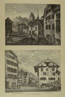 AUS DEM ALTEN GLARUS, HOLZSTICH 1883