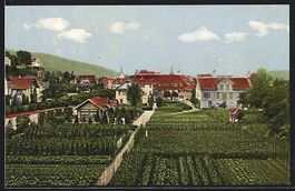 AK Sarnen, Frauenkloster mit Garten