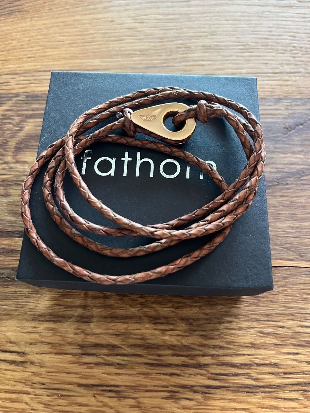 Bracelets: Fathom Lederarmband braun Unisex – Neuf (Voir description) à Kerzers par del13