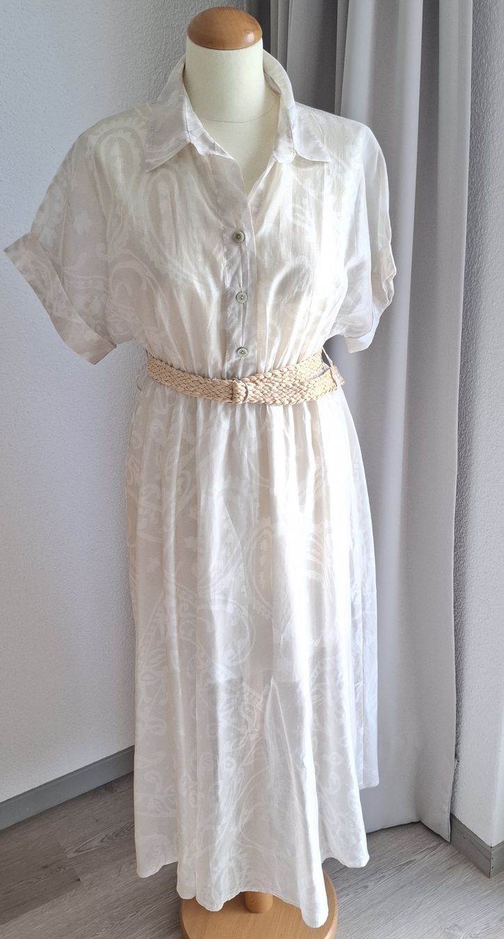 Kleider: Langes Kleid, beige, Gr. S – Neu (gemäss Beschreibung) aus Emmen von Tigerlady 1