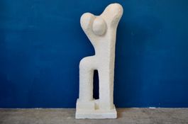 Grande sculpture en plâtre vintage Italie anthropomorphe