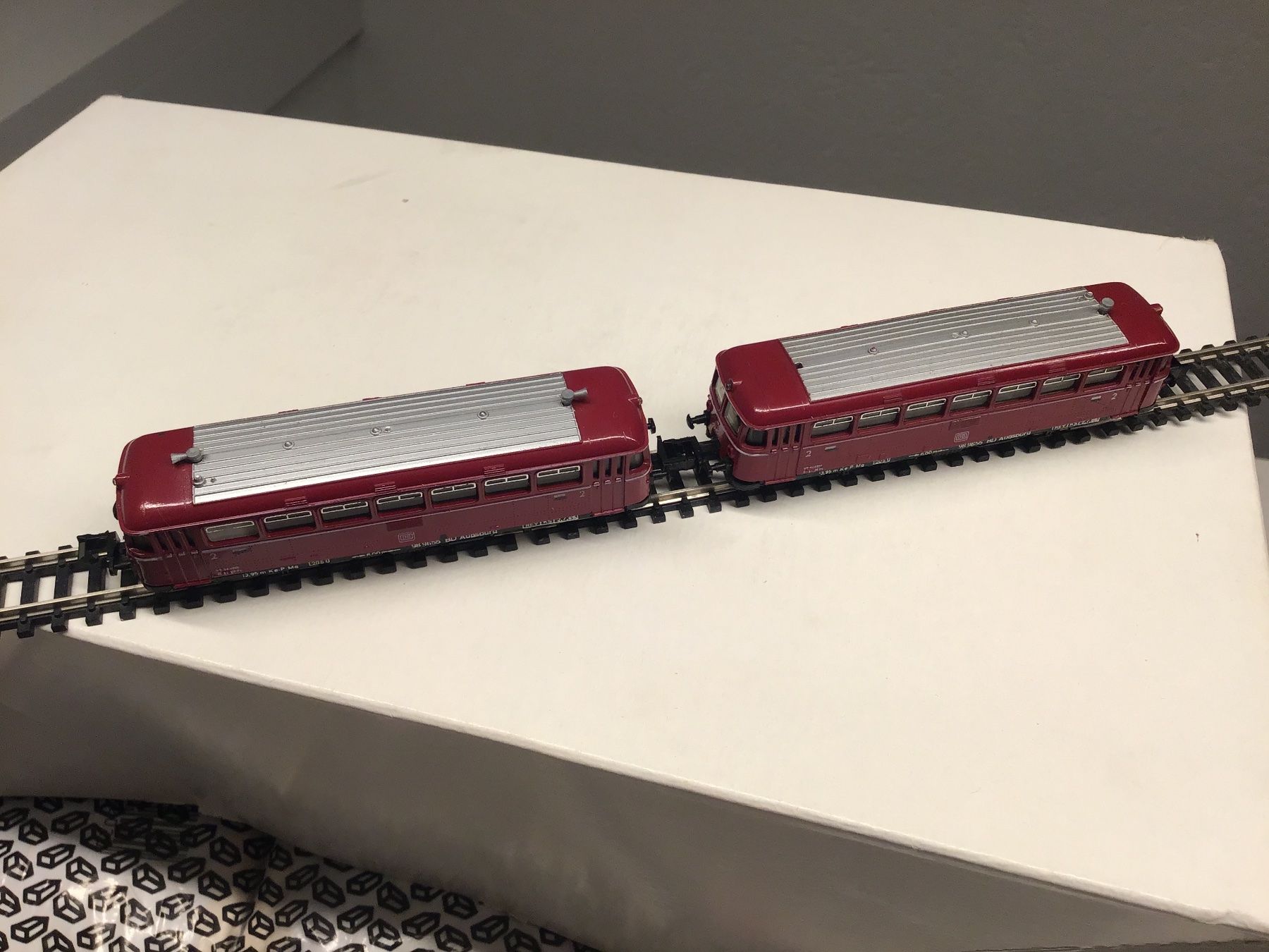 Arnold Modellini di ferrovie: Arnold N Triebwagen, DB, roT – Usato da Männedorf venduto da Modellbau-wyss 1
