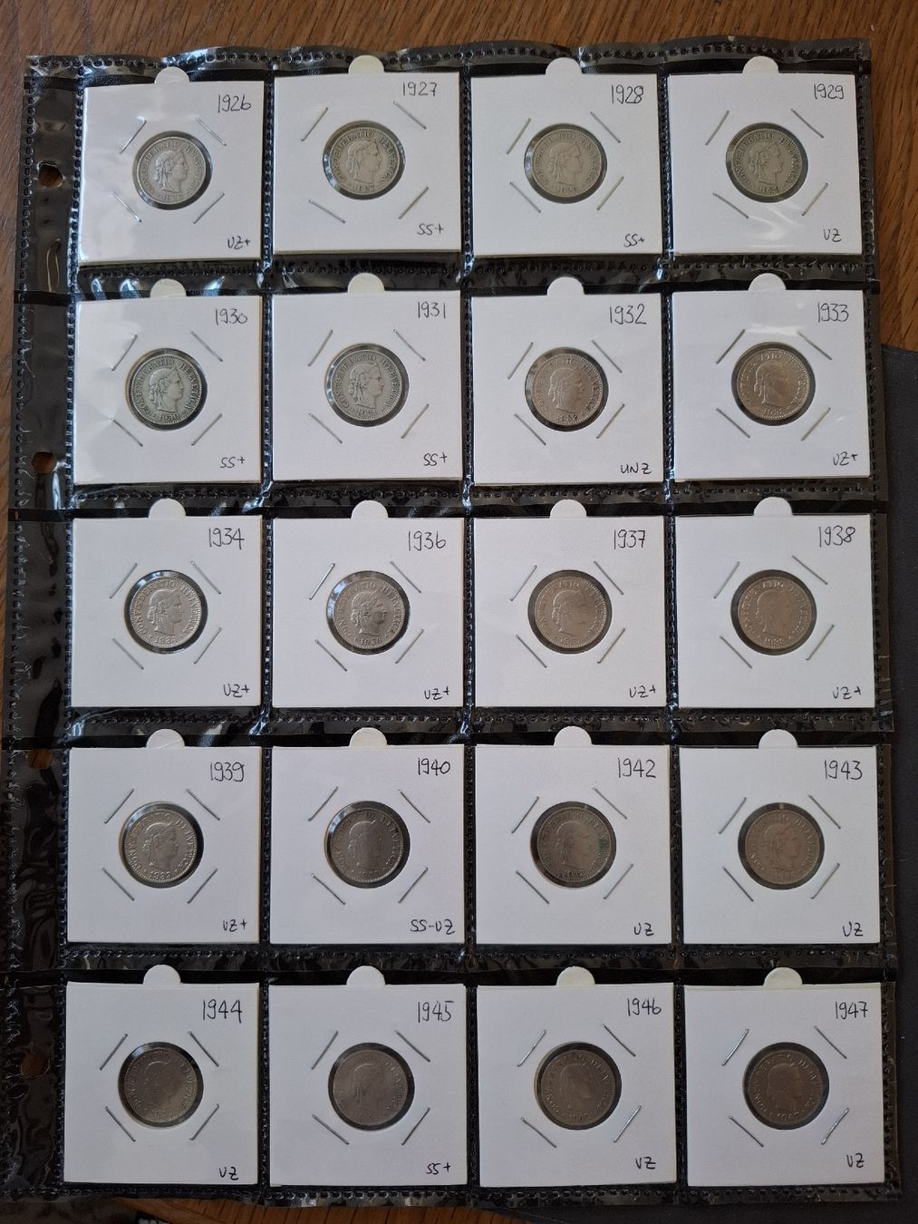 Tutti le monete: 10 Rappen Sammlung nr.27 – Usato da Hunzenschwil venduto da Hardrock6 2