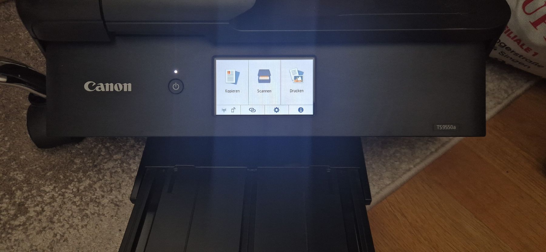 Canon Drucker: Canon Pixma TS9550a Multifunktionsdrucker A4, A3 – Gebraucht aus Beringen von Zsuzsi94