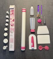 Diverses Backzubehör (Ausrollmatte, Ausstechformen, etc.)