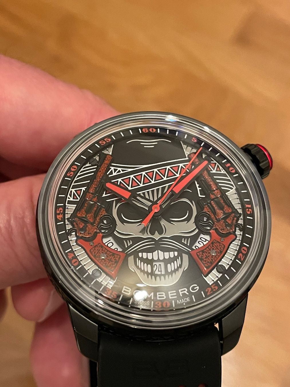 Bomberg Orologi: BOMBERG BB-01 Automatic Pistoleros **NEUWERTIG** – Nuovo (secondo la descrizione) da Allschwil venduto da KShing 1