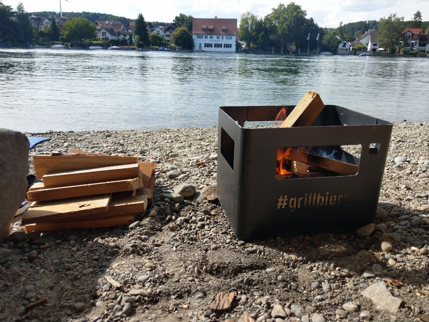 Grills: Beer Box Hofäts Grill Kiste Feuerschale  – Gebraucht aus Kleinandelfingen von velofreak
