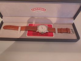 NEU Uhr Leder Certina DS Ungetragen 04/1999