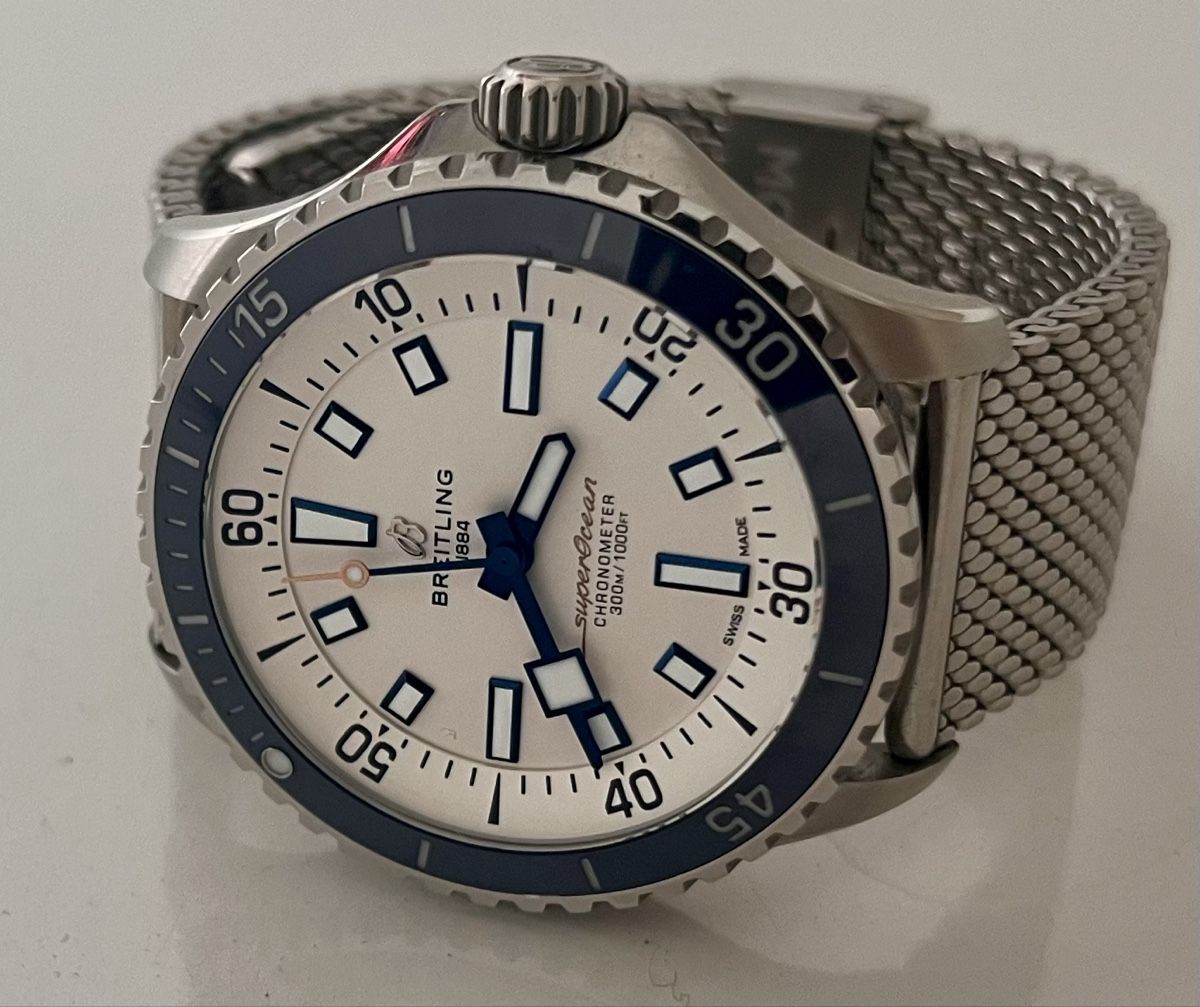 Breitling Orologi: Breitling Superocean 42mm mit zwei Bändern – Usato da Triesen venduto da atschi0_4