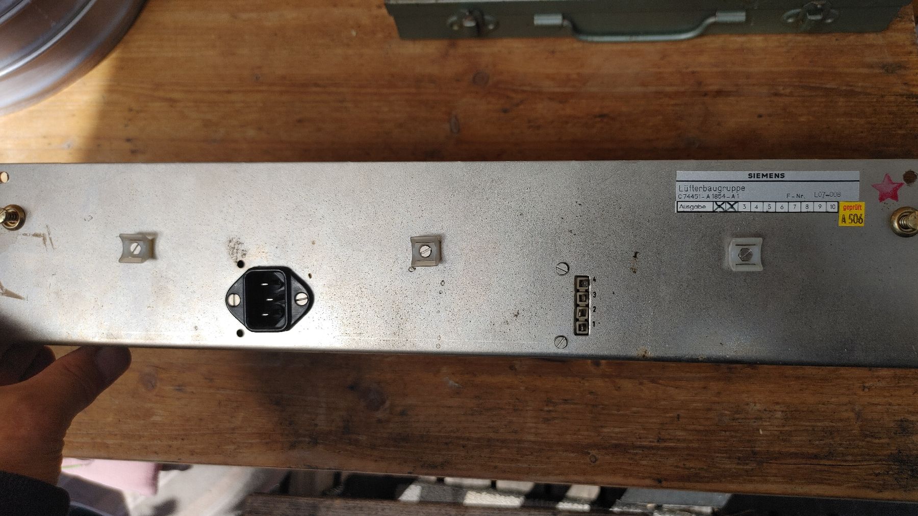 Siemens Ventilatoren: Siemens Lüfter Ventilator mit Papst Motoren geräuscharm – Gebraucht aus REGENSDORF von velio 1