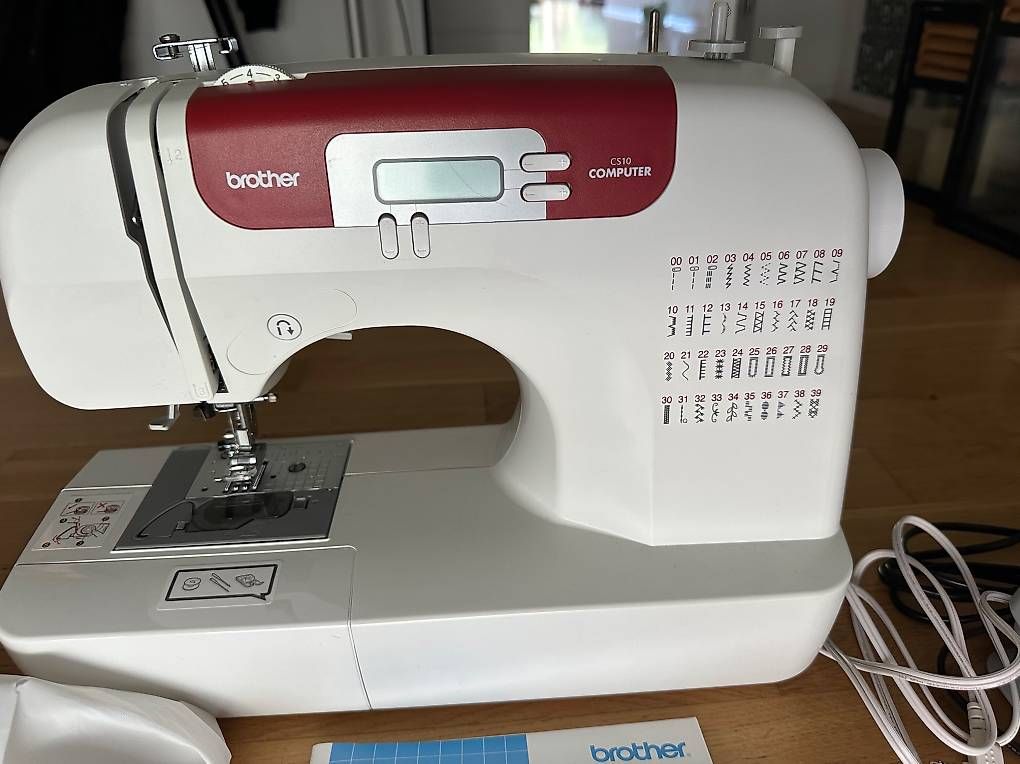 Nähmaschinen: Nähmaschine Brother Cs10 – Gebraucht aus Auenstein von nar_l9cx