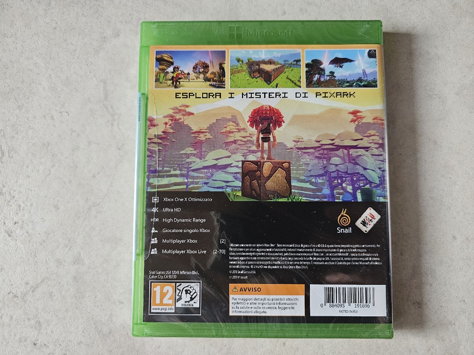 Microsoft Giochi: PixArk  /  Fabrikneu XBOX ONE (IT) – Nuovo e nell'imballaggio originale da Schneisingen venduto da backstore24 1