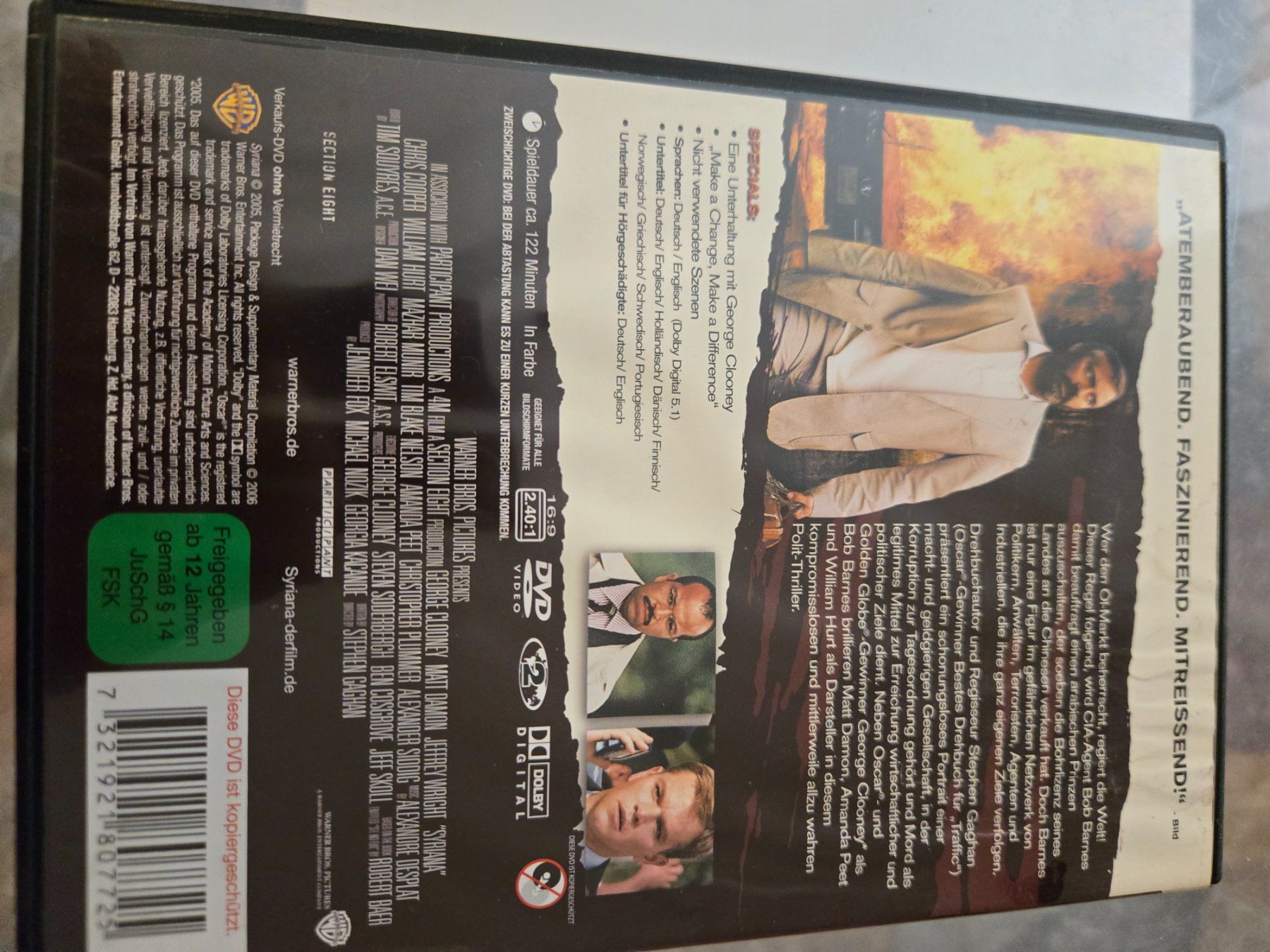Tutti i DVDs: Syriana DVD – Usato da Bussigny venduto da Kfdlt 1