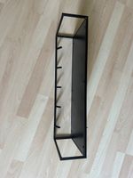 Wall Shelf 62cm  – Black Metal – Modern Design