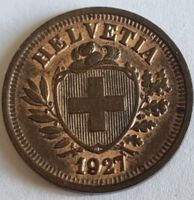 INVEST - 1 RAPPEN JAHR 1927 / MEHRFACH ZUM VERKAUF NUR 5.-
