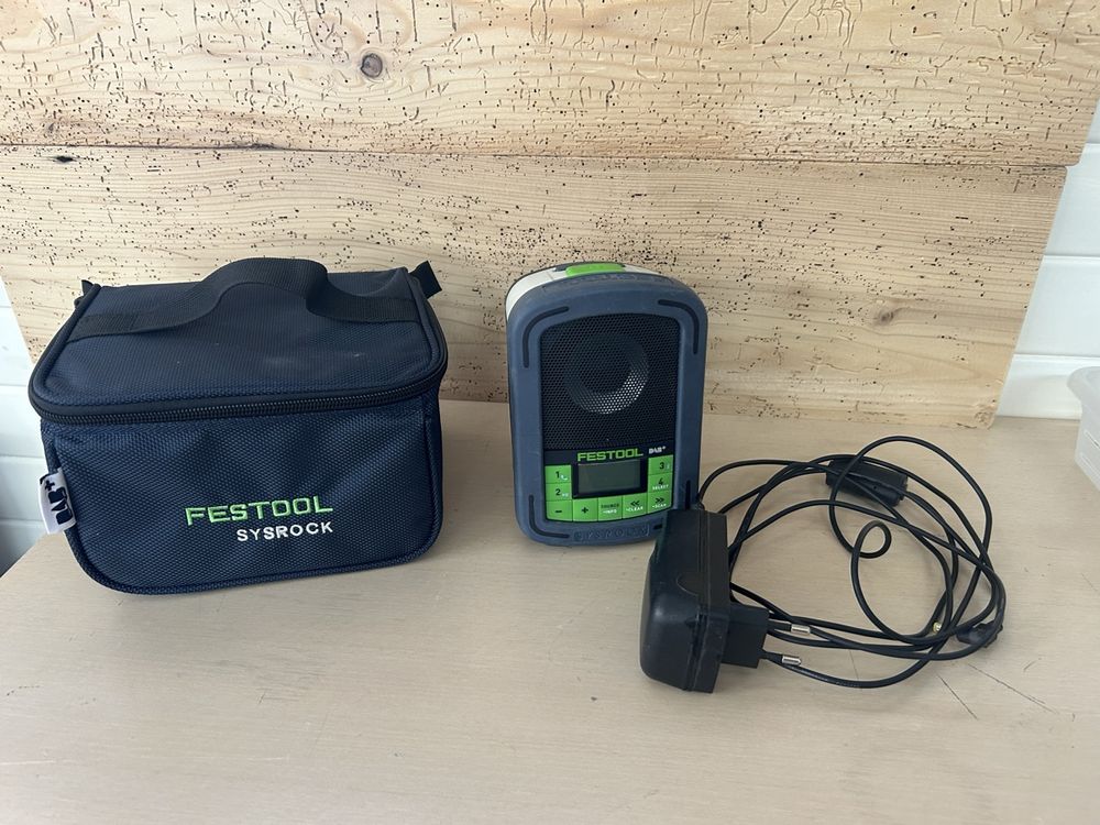 Festool Akku Baustellenradio SYSROCK BR 10 DAB+ (Neu (gemäss ...