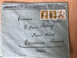 1915 Aufbrauchsausgaben 132 im Paar +133