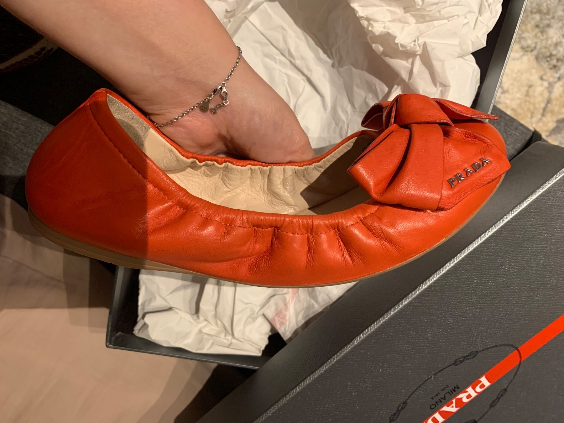 Prada Scarpe per ragazze: Ballerinas Prada – Nuovo e nell'imballaggio originale da Zell LU venduto da AliAli24 2