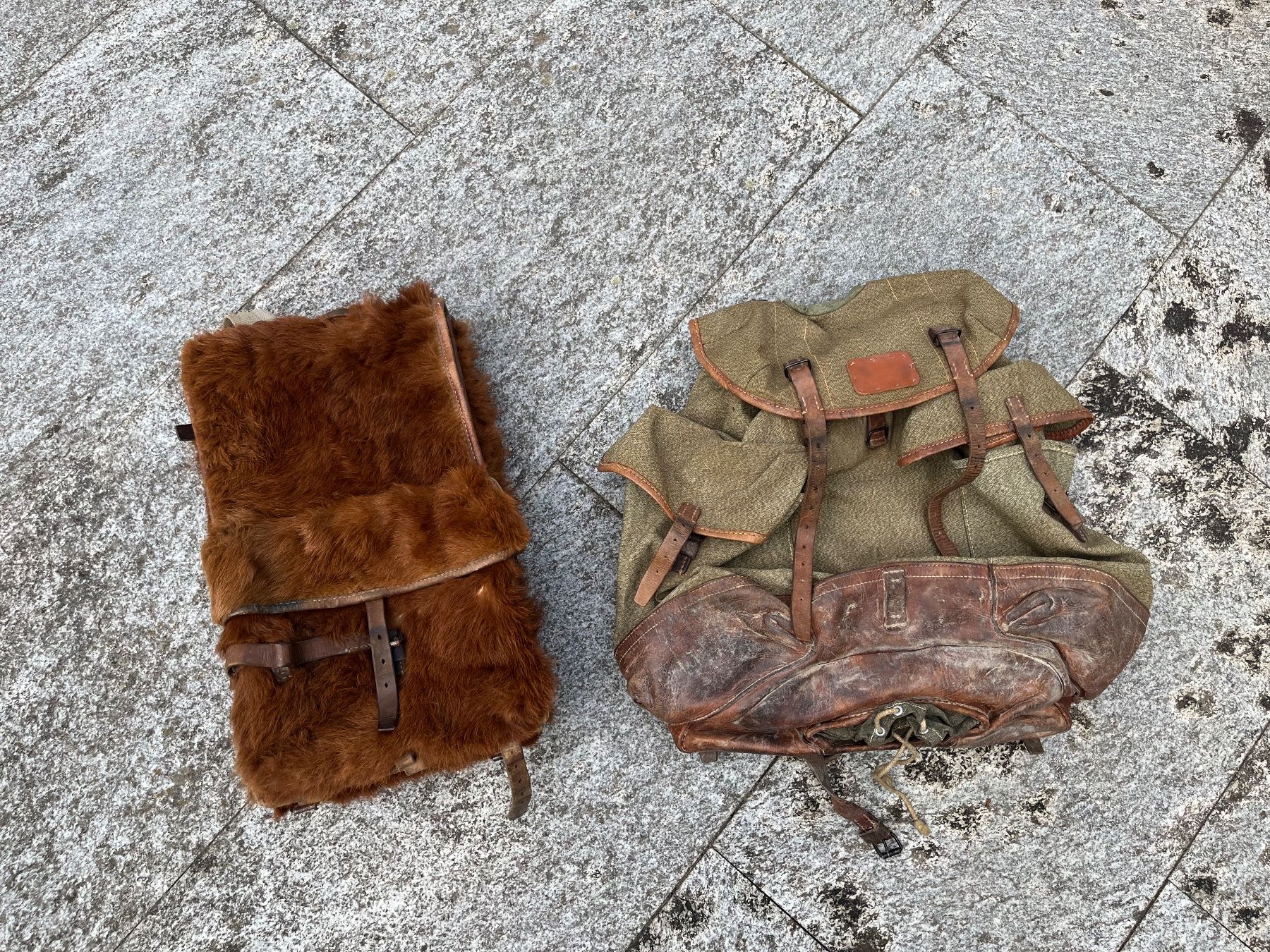 Schweizer Armee Rucksäcke: Rucksäcke Tornister Schweizer Armee – Gebraucht aus Bottmingen von Puffsack