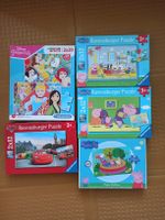 5 Puzzles +3 Jahre: Peppa Pig, Disney Princess, Cars