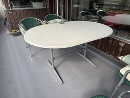 Tisch Oval Werzalit MAZUVO Schweiz