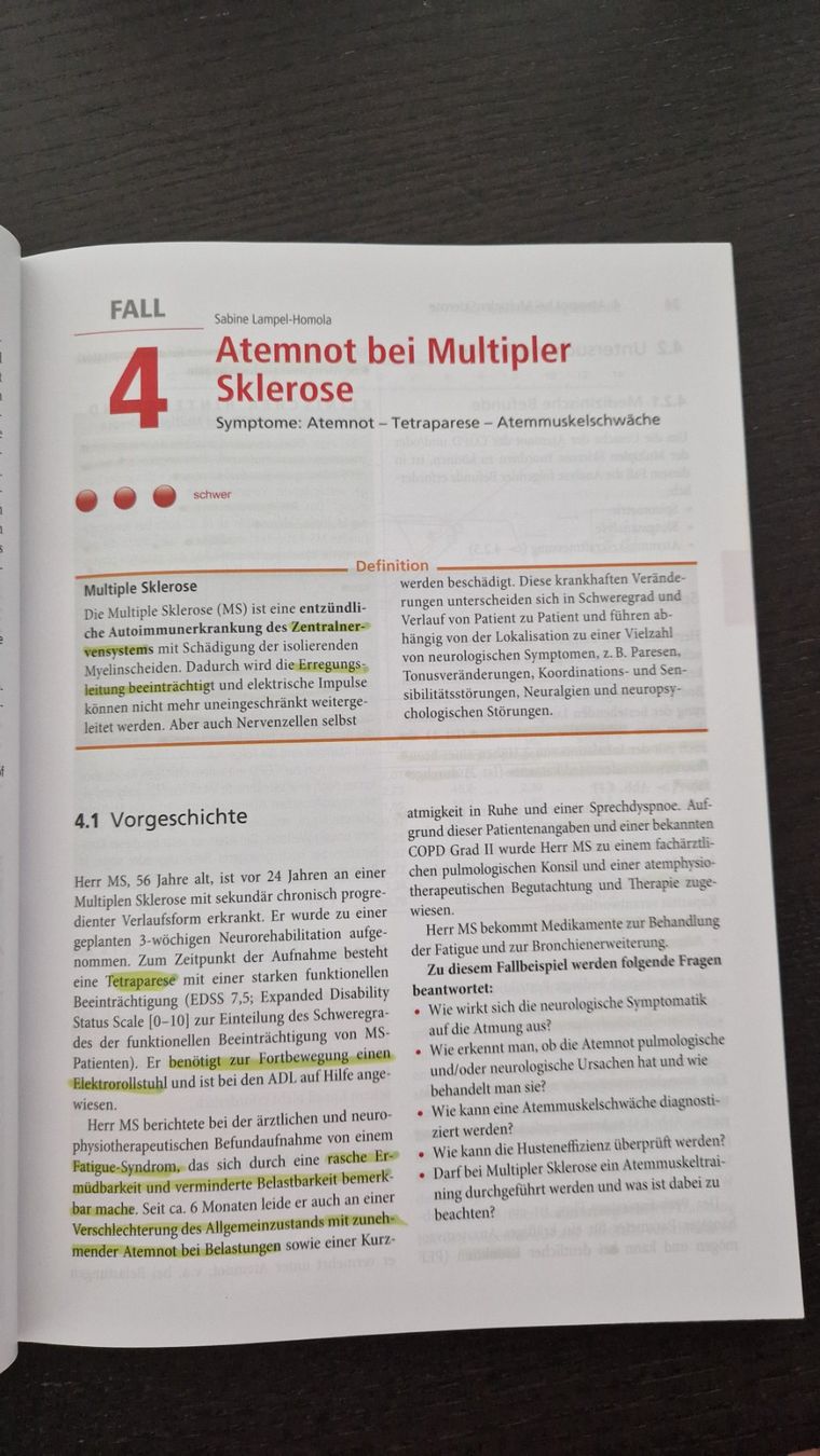 Libri: Fallbuch Physiotherapie Innere Medizin – Usato da Walenstadt venduto da jan_dcn2 2