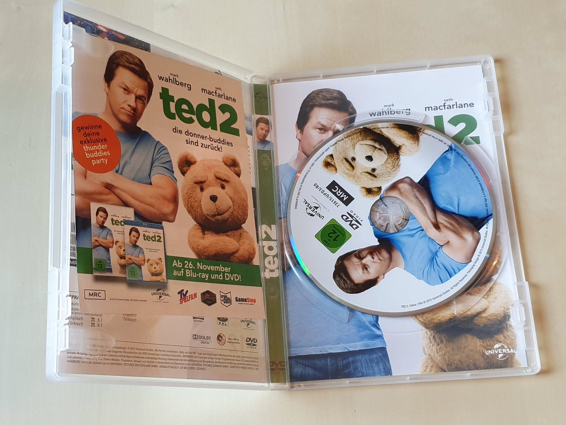 Alle DVDs: Ted 2 – Gebraucht aus Stansstad von collectorsshop 2