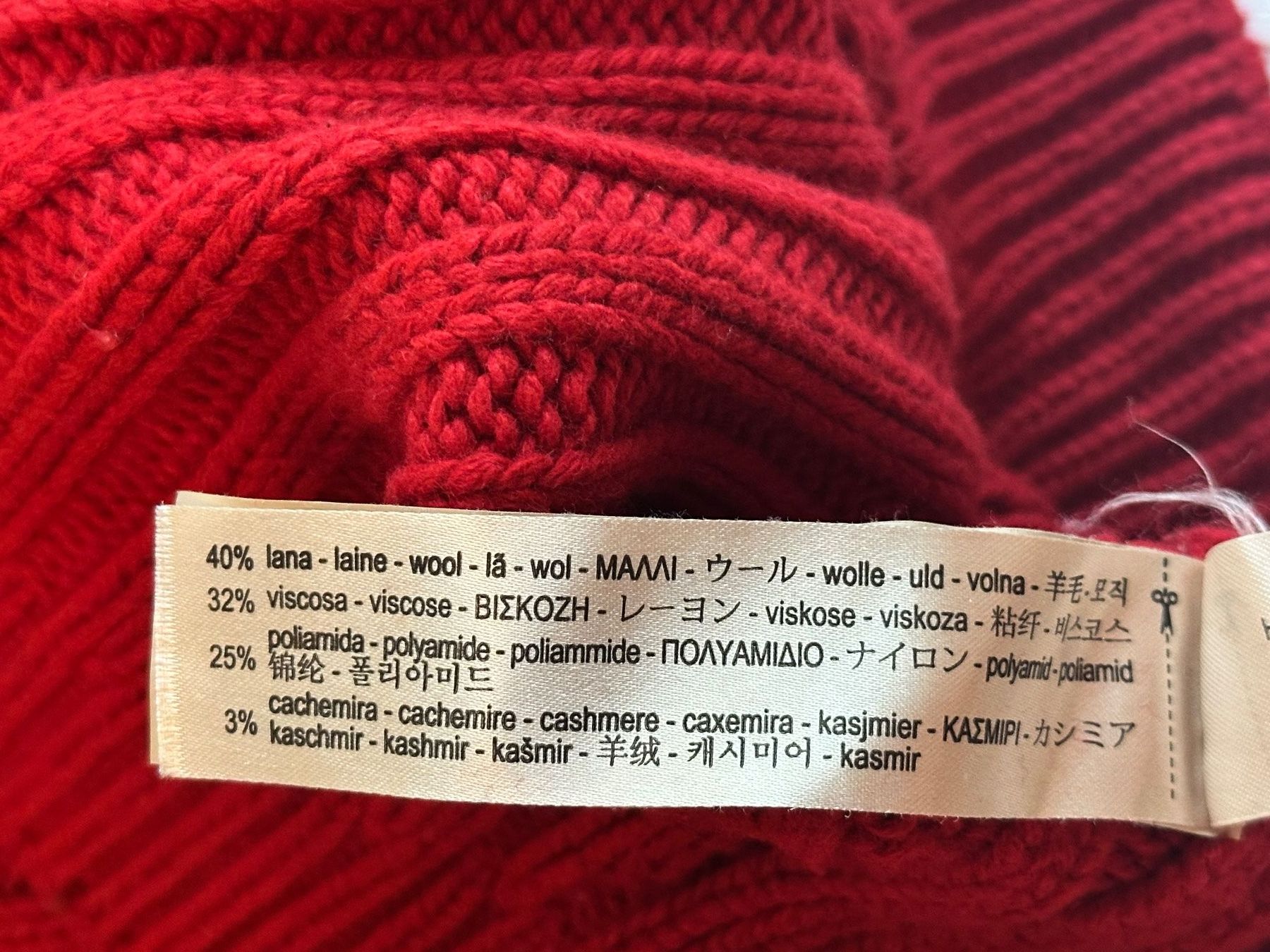 Massimo Dutti Maglioni & Felpe: Damen Pullover Massimo Dutti rot mit Stehkragen – Usato da Bülach venduto da Jubet 4