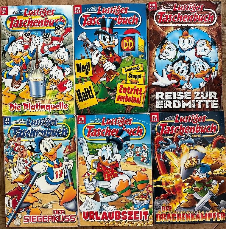 Fumetti: 6 Lustige Taschenbücher im Set – Usato da Zürich venduto da maple_syrup