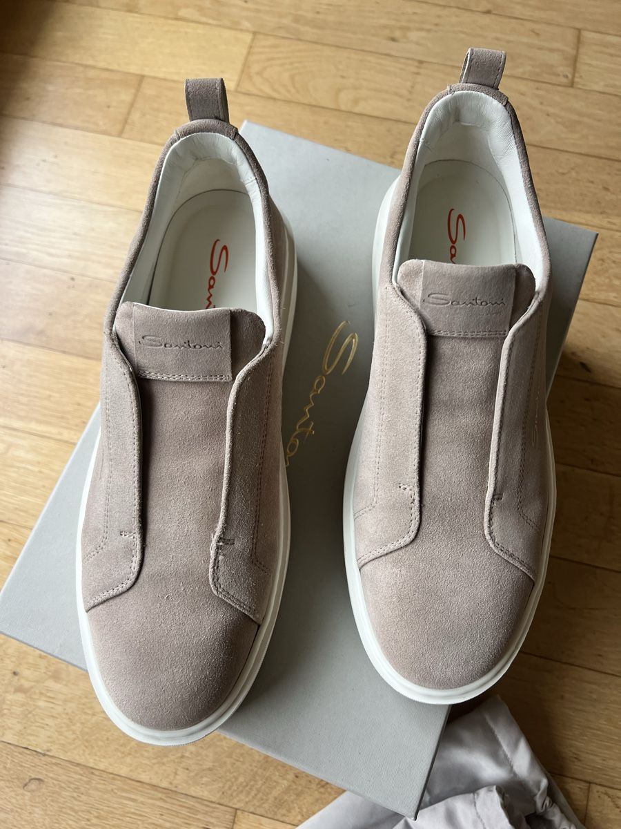 Scarpe da donna: Santoni Wildleder Sneaker - NEU – Nuovo e nell'imballaggio originale da Zürich venduto da kim_8lbq 4
